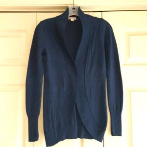 Merona Teal Fleck Cardigan sz XS